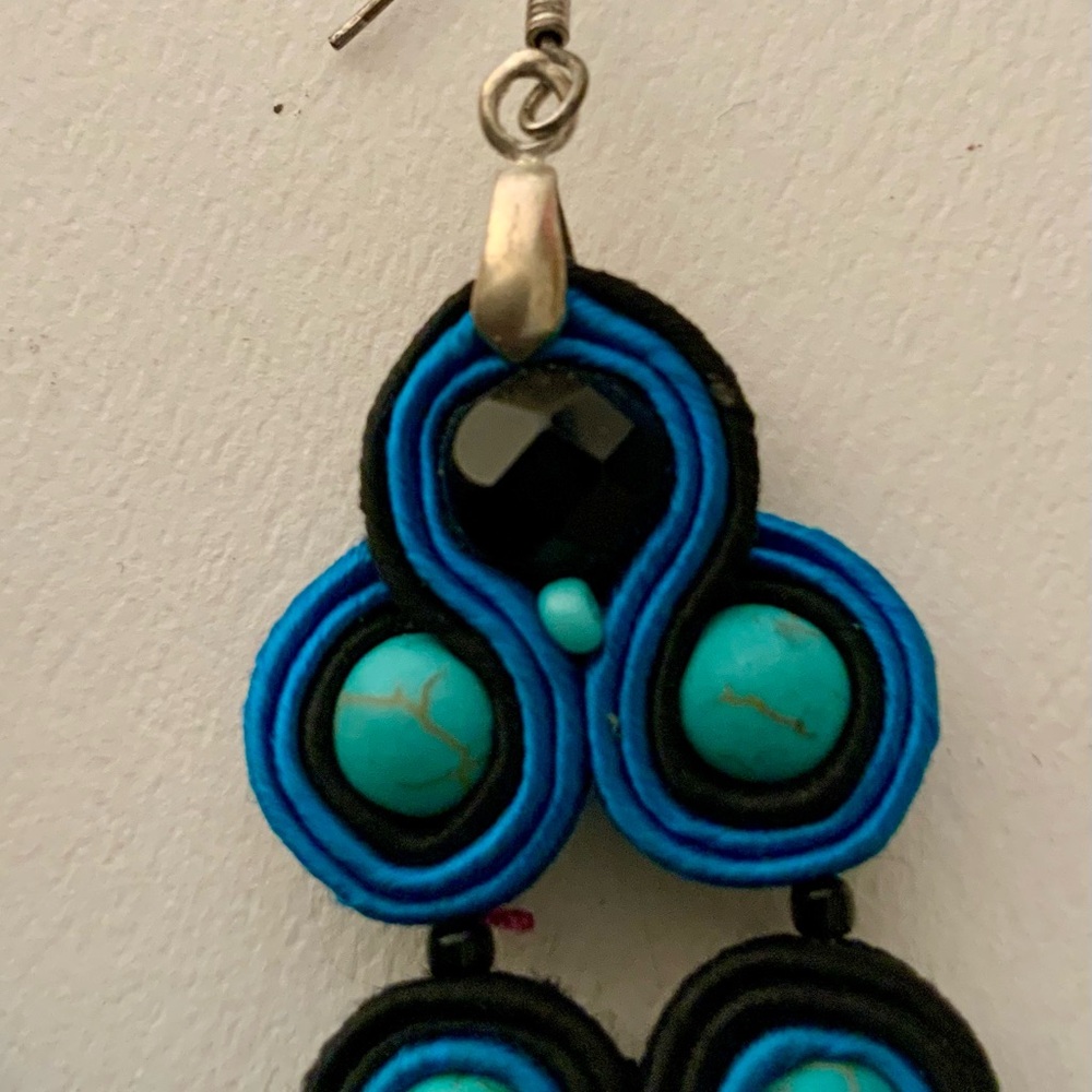 SOUTACHE…earrings - Picture 3 of 6